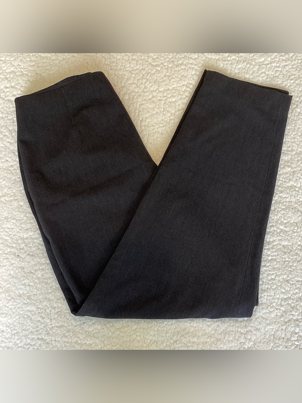 Talbots‎ Petite Straight Leg Career Pants Dark Academia Minimalist 10P